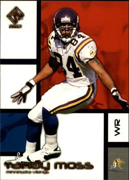 2002 Pacific Private Stock Reserve #56 Randy Moss Front