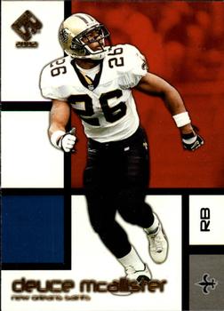 2002 Pacific Private Stock Reserve #63 Deuce McAllister Front