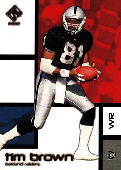2002 Pacific Private Stock Reserve #70 Tim Brown Front