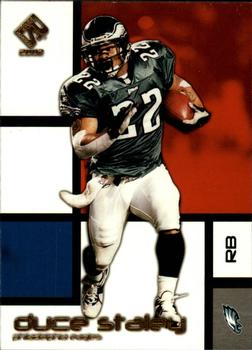 2002 Pacific Private Stock Reserve #74 Duce Staley Front