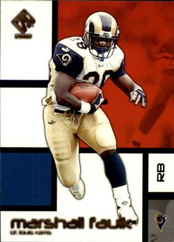 2002 Pacific Private Stock Reserve #81 Marshall Faulk Front