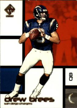 2002 Pacific Private Stock Reserve #84 Drew Brees Front