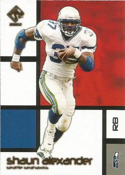 2002 Pacific Private Stock Reserve #90 Shaun Alexander Front