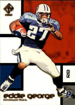 2002 Pacific Private Stock Reserve #96 Eddie George Front