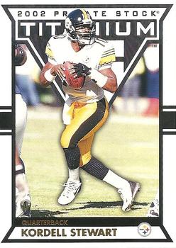 2002 Pacific Private Stock Titanium #77 Kordell Stewart Front