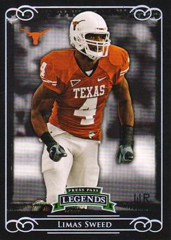 2008 Press Pass Legends - Silver Holofoil #40 Limas Sweed Front