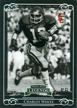 2008 Press Pass Legends - Silver Holofoil #92 Charles White Front