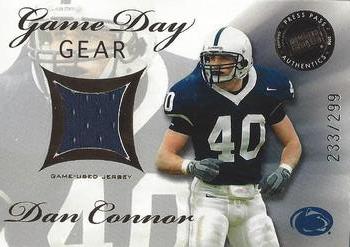2008 Press Pass SE - Game Day Gear Jerseys Gold #GDG-DC Dan Connor Front