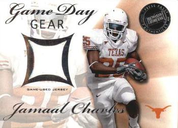 2008 Press Pass SE - Game Day Gear Jerseys Silver #GDG-JC Jamaal Charles Front
