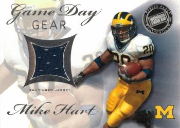 2008 Press Pass SE - Game Day Gear Jerseys Silver #GDG-MH Mike Hart Front