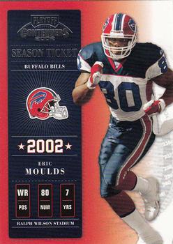 2002 Playoff Contenders #3 Eric Moulds Front