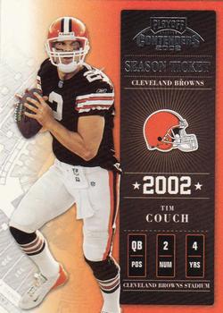 2002 Playoff Contenders #19 Tim Couch Front