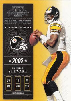 2002 Playoff Contenders #22 Kordell Stewart Front