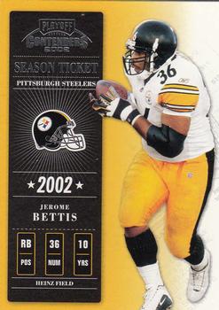 2002 Playoff Contenders #24 Jerome Bettis Front