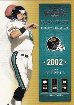 2002 Playoff Contenders #27 Mark Brunell Front