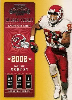 2002 Playoff Contenders #44 Johnnie Morton Front