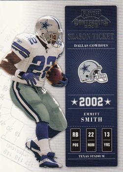 2002 Playoff Contenders #54 Emmitt Smith Front
