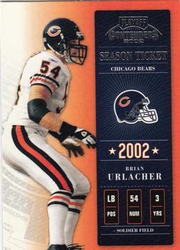 2002 Playoff Contenders #67 Brian Urlacher Front