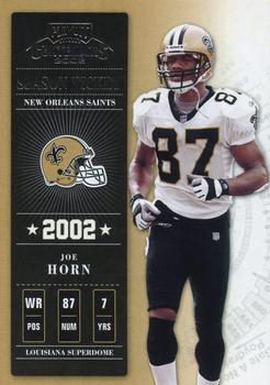 2002 Playoff Contenders #83 Joe Horn Front