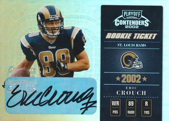 2002 Playoff Contenders #130 Eric Crouch Front