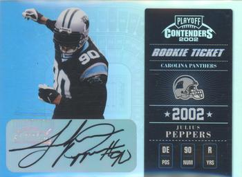 2002 Playoff Contenders #142 Julius Peppers Front