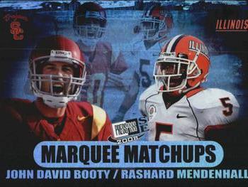 2008 Press Pass SE - Marquee Matchups #MM-6 John David Booty / Rashard Mendenhall Front