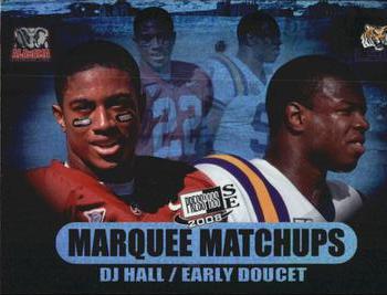2008 Press Pass SE - Marquee Matchups #MM-9 Early Doucet / DJ Hall Front
