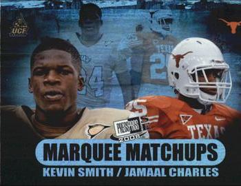 2008 Press Pass SE - Marquee Matchups #MM-12 Jamaal Charles / Kevin Smith Front