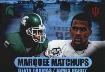 2008 Press Pass SE - Marquee Matchups #MM-19 Devin Thomas / James Hardy Front