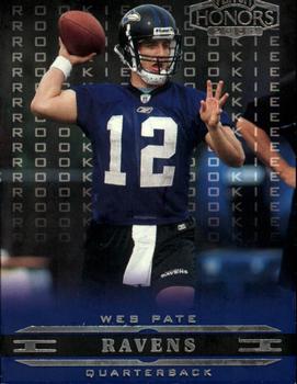 2002 Playoff Honors #109 Wes Pate Front