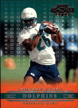 2002 Playoff Honors #126 Leonard Henry Front