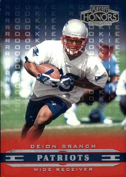 2002 Playoff Honors #138 Deion Branch Front