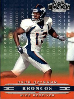 2002 Playoff Honors #140 Herb Haygood Front