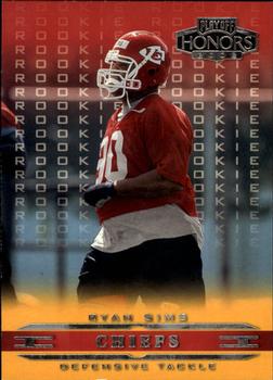 2002 Playoff Honors #167 Ryan Sims Front