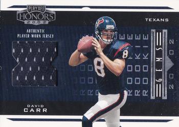 2002 Playoff Honors #204 David Carr Front