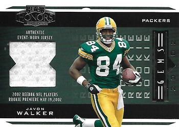 2002 Playoff Honors #229 Javon Walker Front