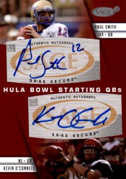 2008 SAGE Squared - Dual Autographs #A-45 Paul Smith / Kevin O'Connell Front