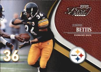 2002 Playoff Piece of the Game #41 Jerome Bettis Front