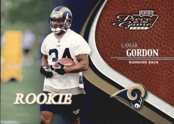 2002 Playoff Piece of the Game #80 Lamar Gordon Front