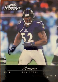 2002 Playoff Prestige #13 Ray Lewis Front