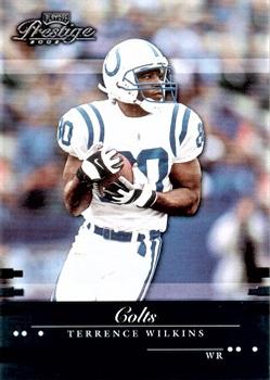 2002 Playoff Prestige #62 Terrence Wilkins Front