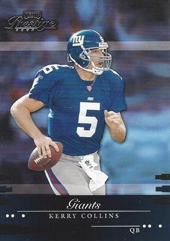 2002 Playoff Prestige #92 Kerry Collins Front