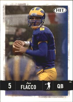 Joe Flacco Football Card 2008 SAGE Hit # 5 Silver 