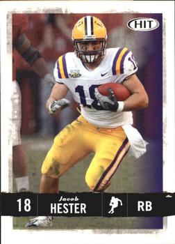 2008 SAGE HIT - Glossy #18 Jacob Hester Front