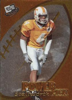 2002 Press Pass #49 Donte Stallworth Front