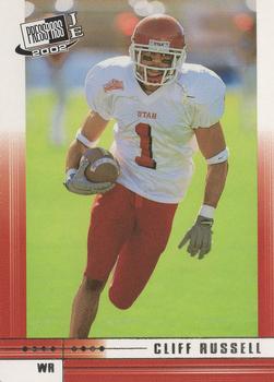2002 Press Pass JE #36 Cliff Russell Front