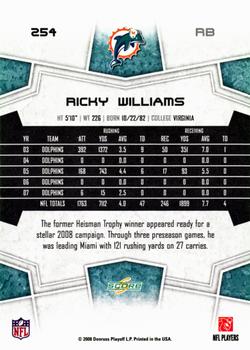 2008 Score - Updates #254 Ricky Williams Back