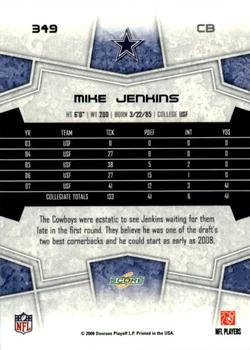 2008 Score - Updates #349 Mike Jenkins Back