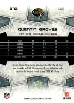 2008 Score - Updates #372 Quentin Groves Back