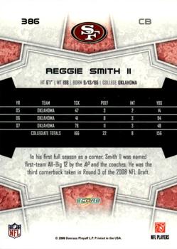 2008 Score - Updates #386 Reggie Smith II Back